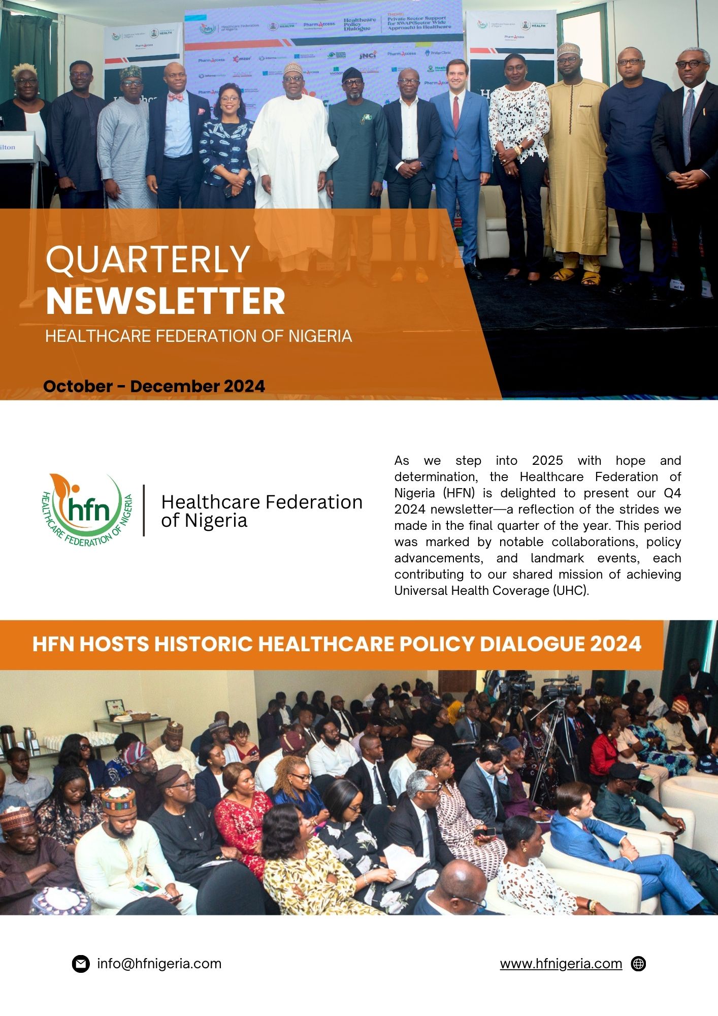 HFN QUARTERLY NEWSLETTER Q-4 2024
